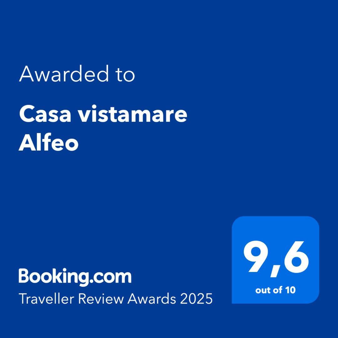 דירות סירקוזה Casa Vistamare Alfeo מראה חיצוני תמונה